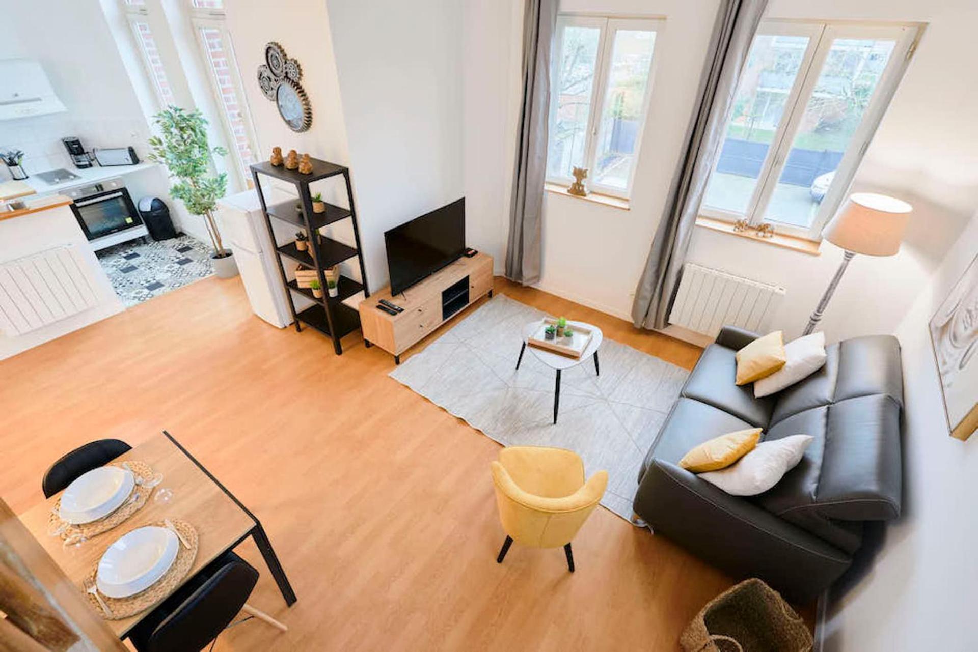 Locationstourcoing - Le Duplex Apartman Kültér fotó