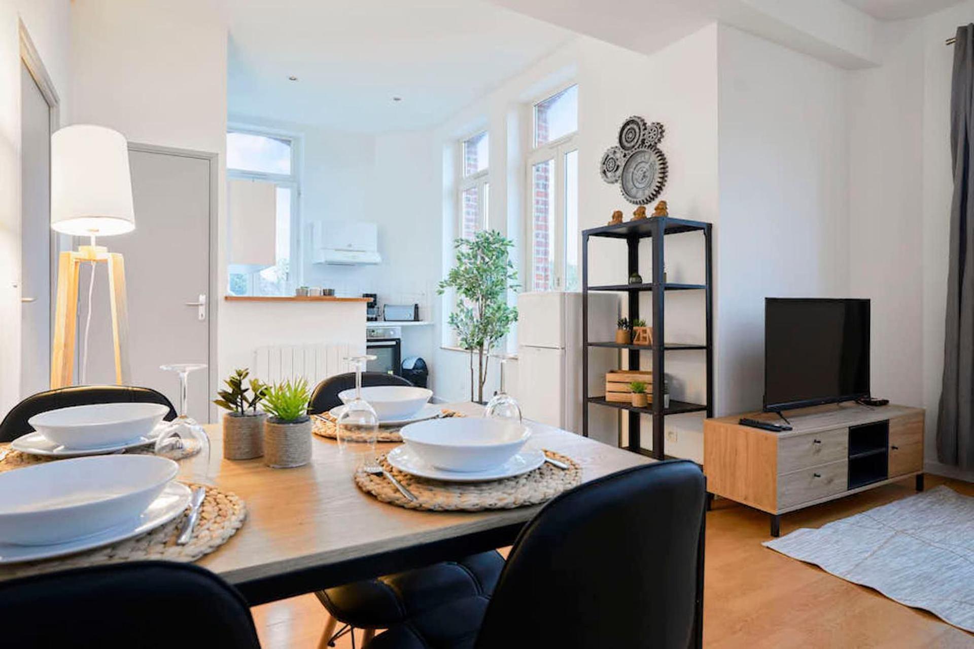 Locationstourcoing - Le Duplex Apartman Kültér fotó